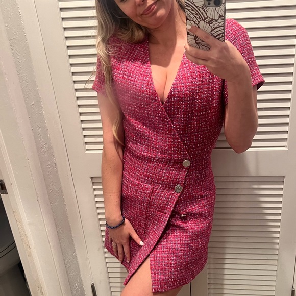 Maje Rolia Tweed Dress - Picture 3 of 4